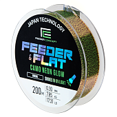 Aukla monofīlā Feeder Concept FEEDER & FLAT Camo Neon Glow 200m
