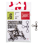 Griezuļi Lucky John CROSSLINE SWIVEL