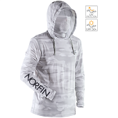 Krekls Norfin SUN PRO GUARD HOODIE Gray