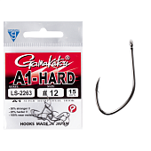 Āķi Gamakatsu A1 LS-2263 EYED HOOKS BLACK