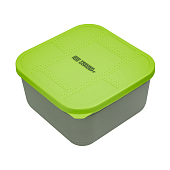 Kastīte ēsmai ar vāku un iekšējo trauku Feeder Concept FEEDER BAIT BOX M